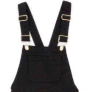 Second Skin | High Rise Skinny Overalls XS